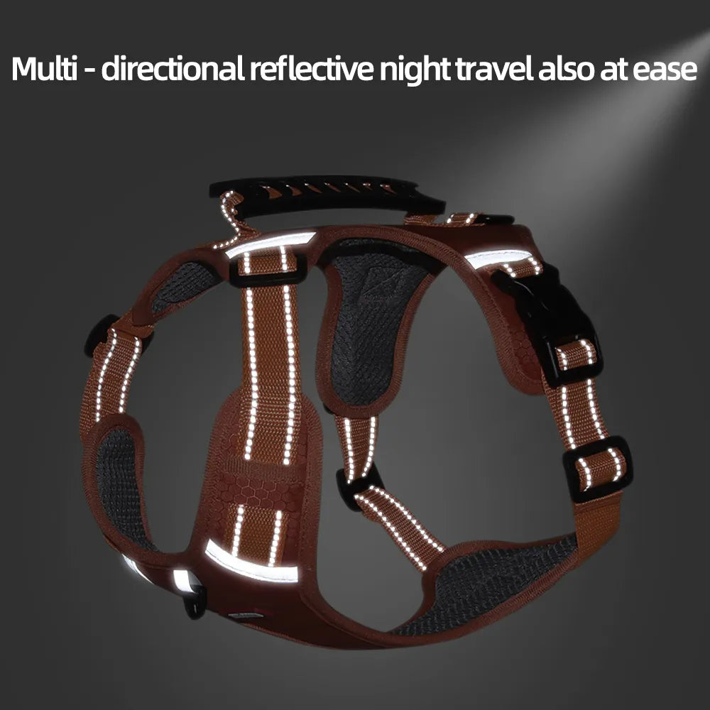 ReflectRide™ - No Pull Reflective Harness For Pets