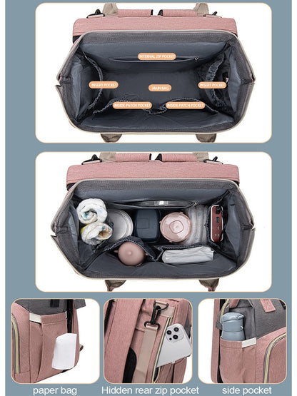 CarryCrib™ - Diaper Bag & Portable Baby Crib